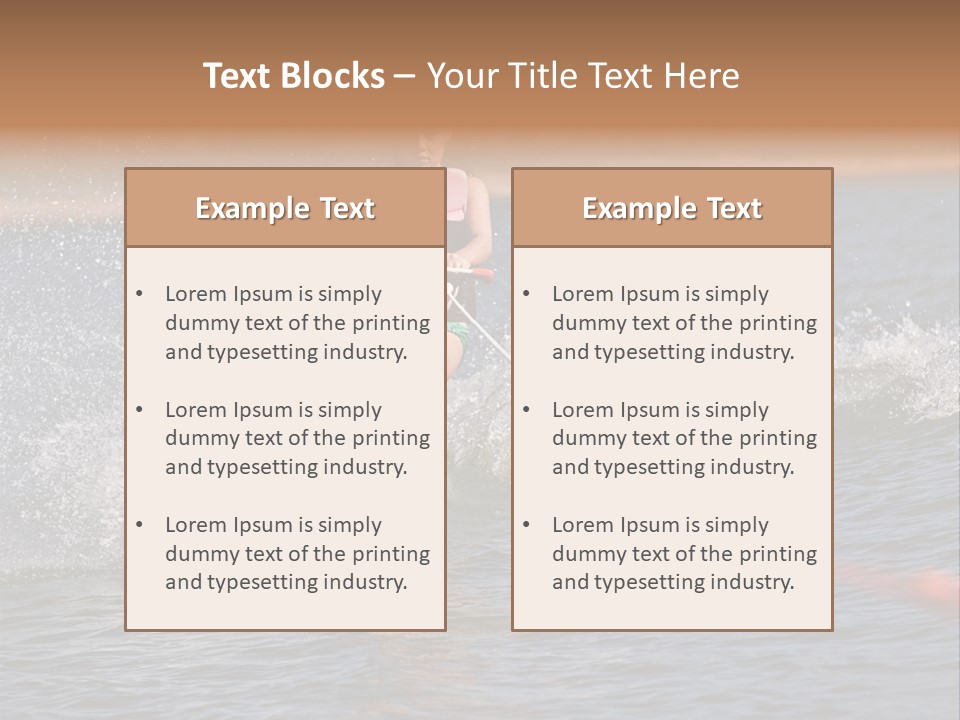 Querformat Line Ballsport PowerPoint Template