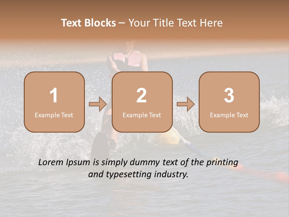 Querformat Line Ballsport PowerPoint Template