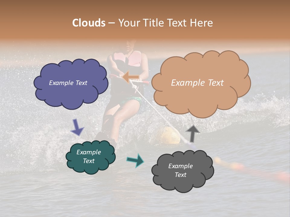 Querformat Line Ballsport PowerPoint Template