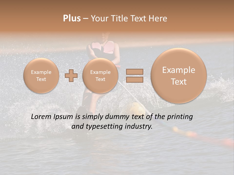 Querformat Line Ballsport PowerPoint Template