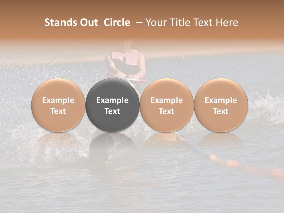 Querformat Line Ballsport PowerPoint Template