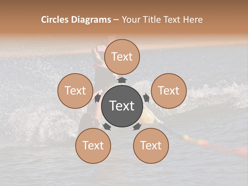 Querformat Line Ballsport PowerPoint Template