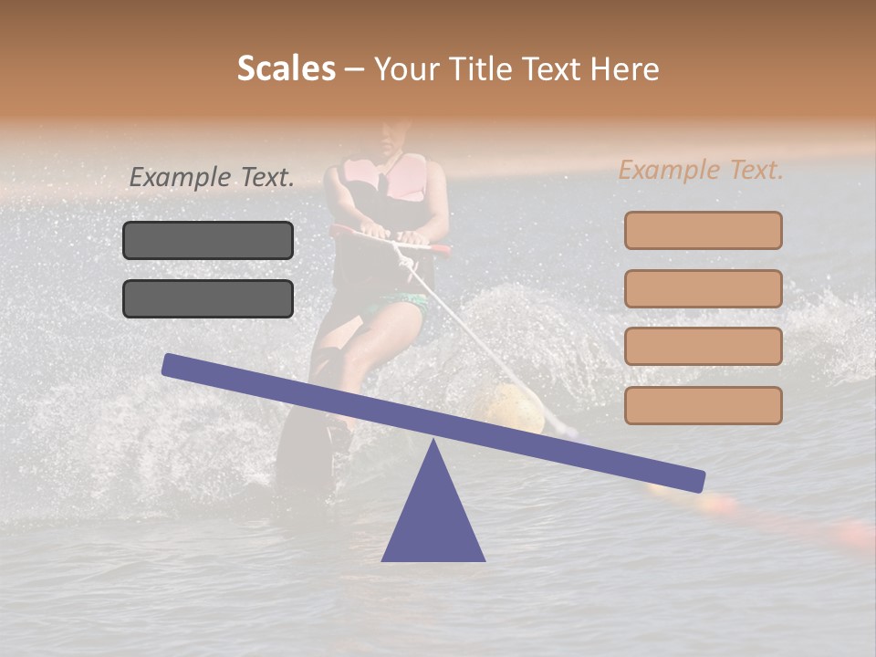 Querformat Line Ballsport PowerPoint Template
