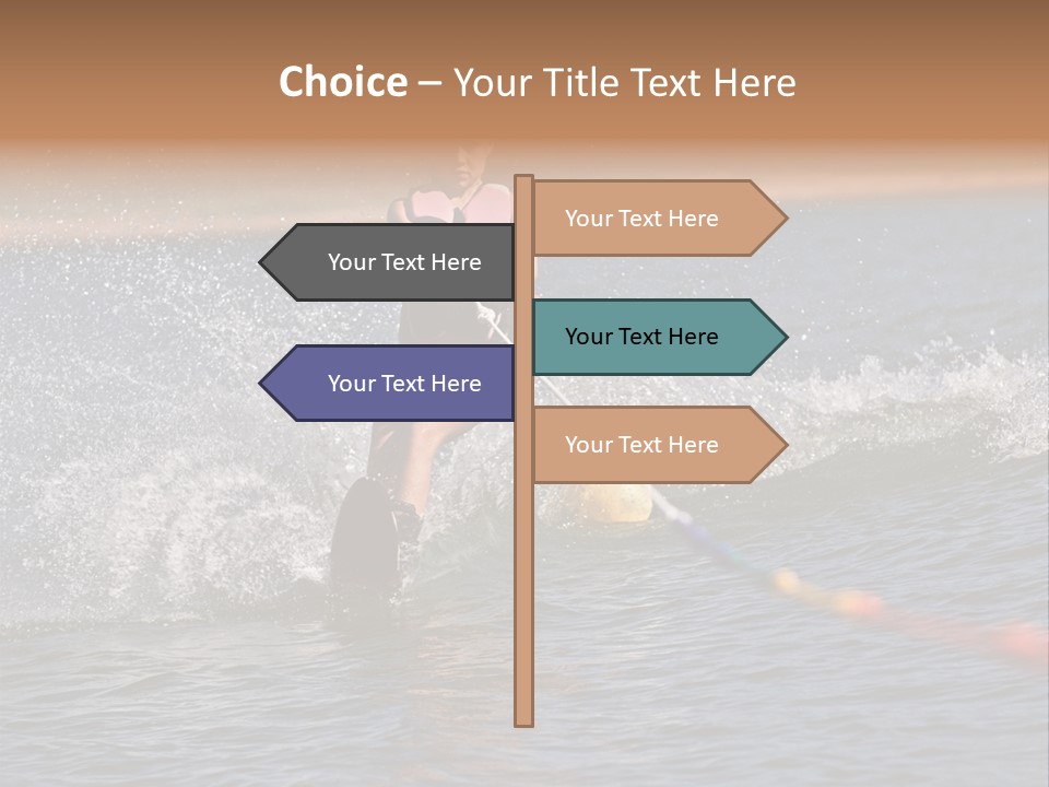 Querformat Line Ballsport PowerPoint Template