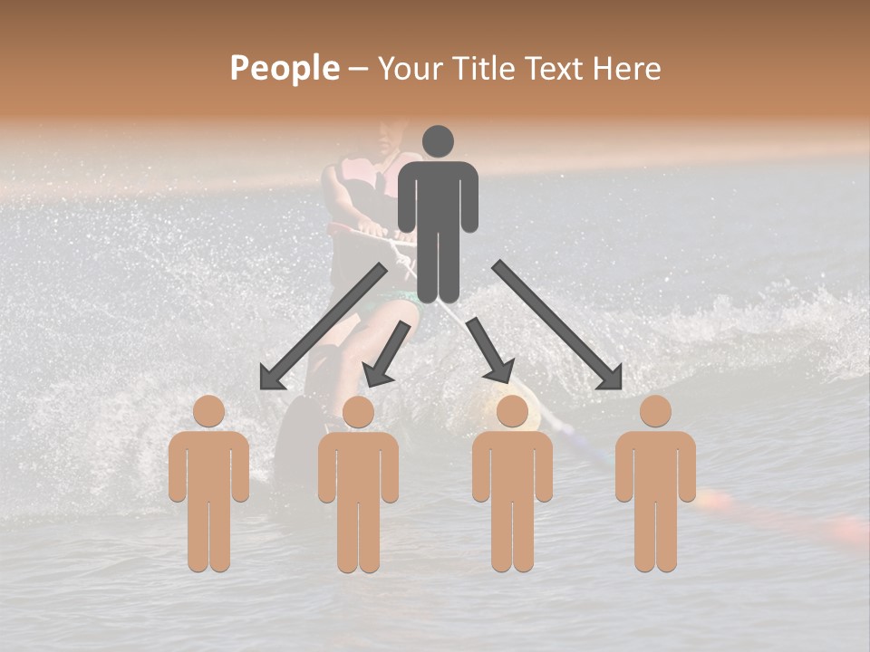 Querformat Line Ballsport PowerPoint Template