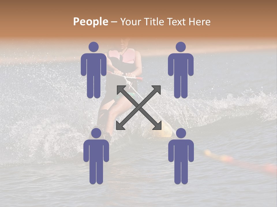 Querformat Line Ballsport PowerPoint Template