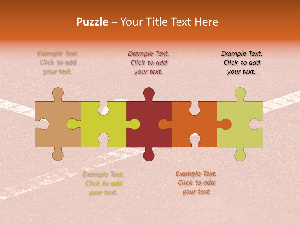 Querformat Line Ballsport PowerPoint Template