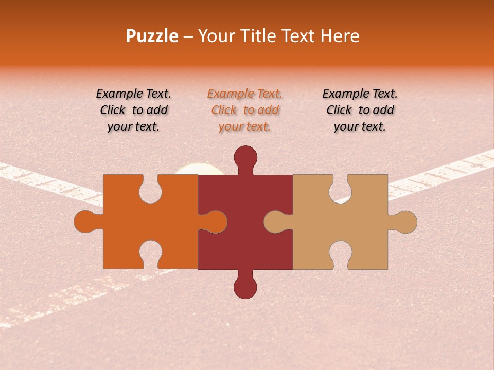 Querformat Line Ballsport PowerPoint Template