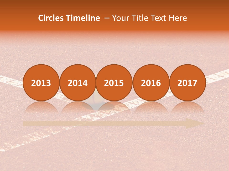 Querformat Line Ballsport PowerPoint Template