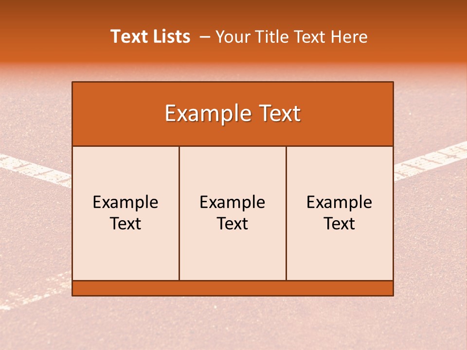 Querformat Line Ballsport PowerPoint Template
