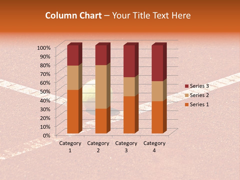 Querformat Line Ballsport PowerPoint Template