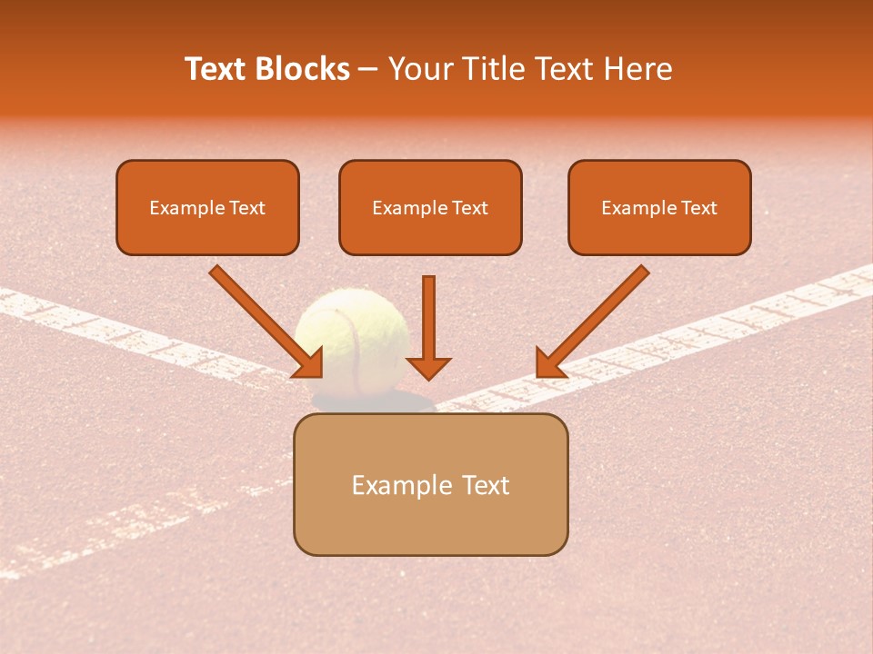 Querformat Line Ballsport PowerPoint Template
