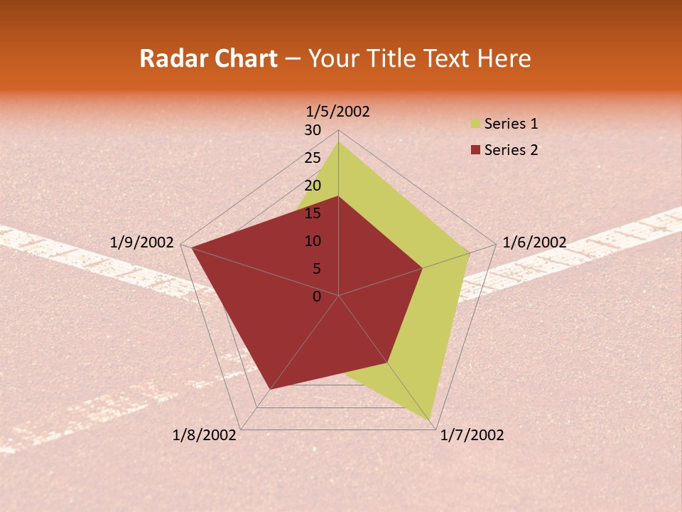Querformat Line Ballsport PowerPoint Template
