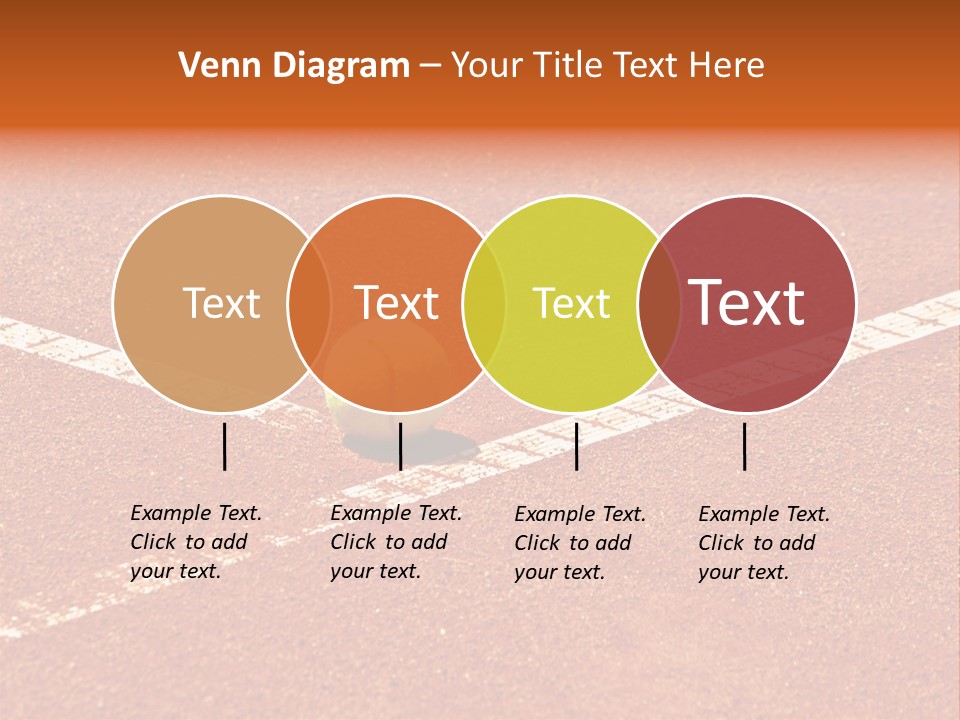 Querformat Line Ballsport PowerPoint Template