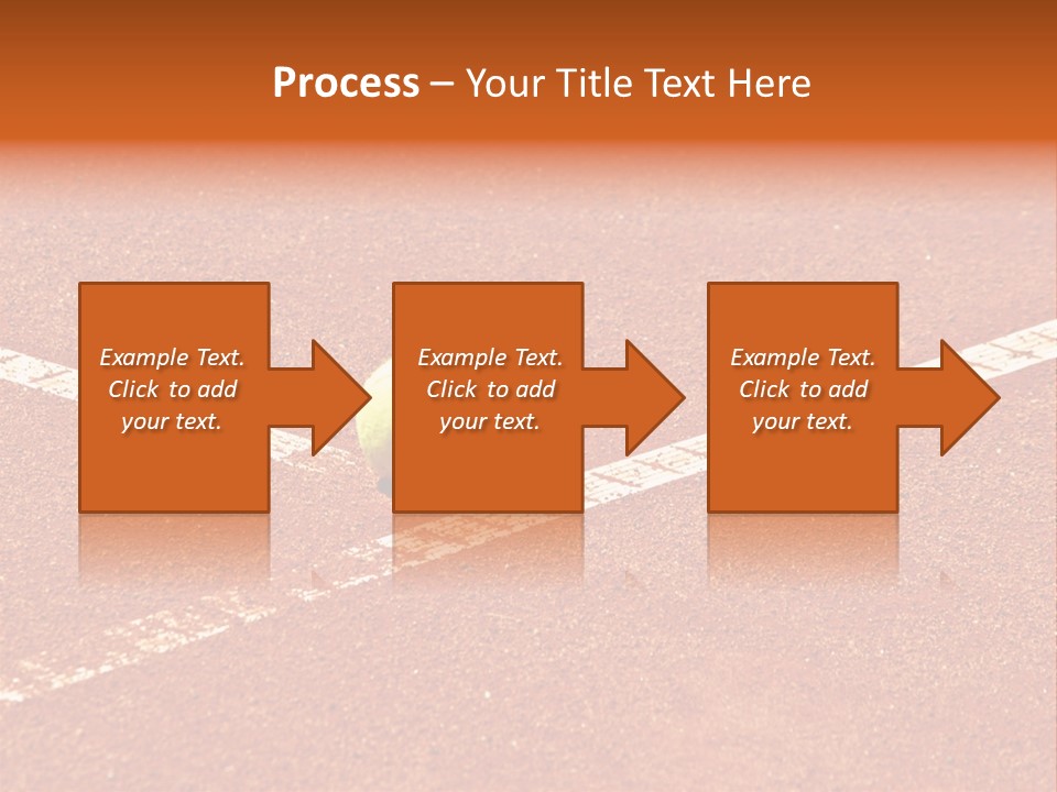 Querformat Line Ballsport PowerPoint Template