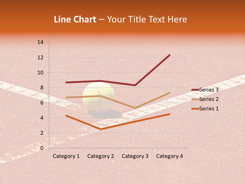Querformat Line Ballsport PowerPoint Template