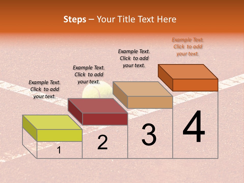 Querformat Line Ballsport PowerPoint Template