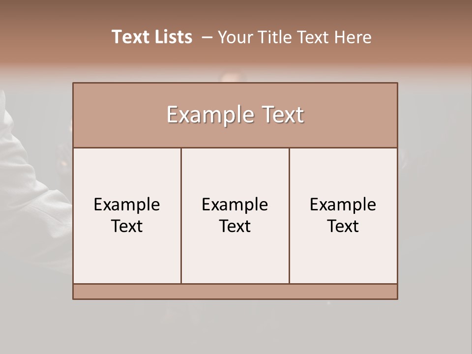 A Group Of Business People Shaking Hands PowerPoint Template