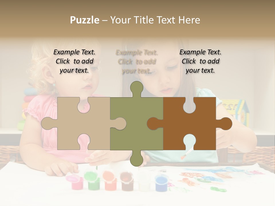 Gorgeous Joy Laughter PowerPoint Template