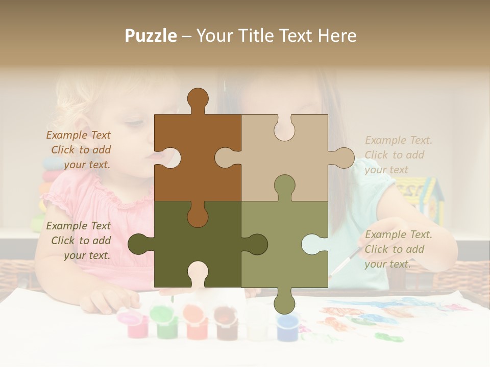 Gorgeous Joy Laughter PowerPoint Template