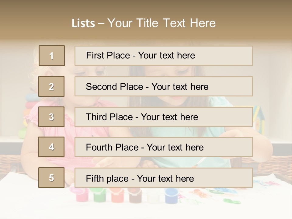 Gorgeous Joy Laughter PowerPoint Template