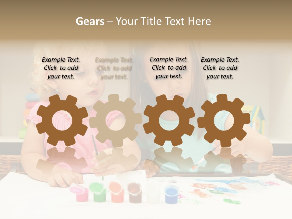 Gorgeous Joy Laughter PowerPoint Template