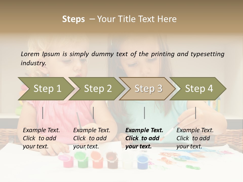 Gorgeous Joy Laughter PowerPoint Template