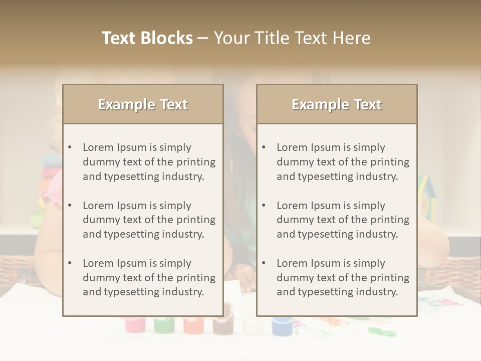 Gorgeous Joy Laughter PowerPoint Template