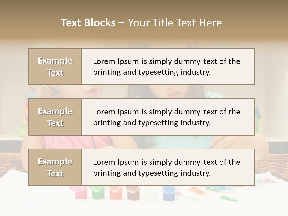 Gorgeous Joy Laughter PowerPoint Template