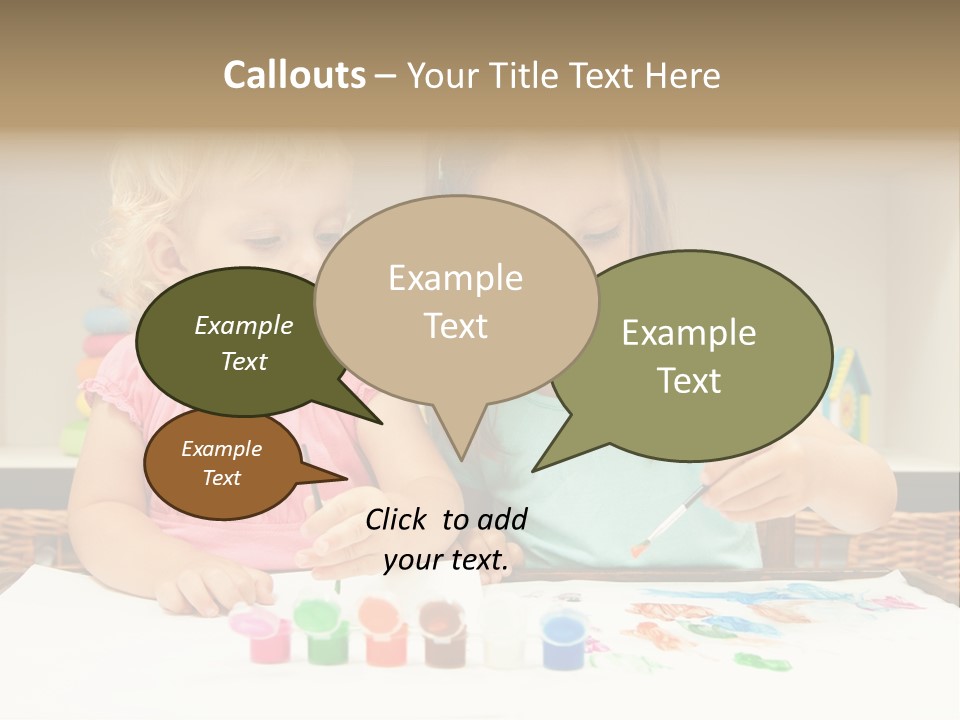 Gorgeous Joy Laughter PowerPoint Template