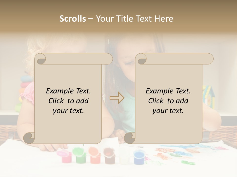 Gorgeous Joy Laughter PowerPoint Template