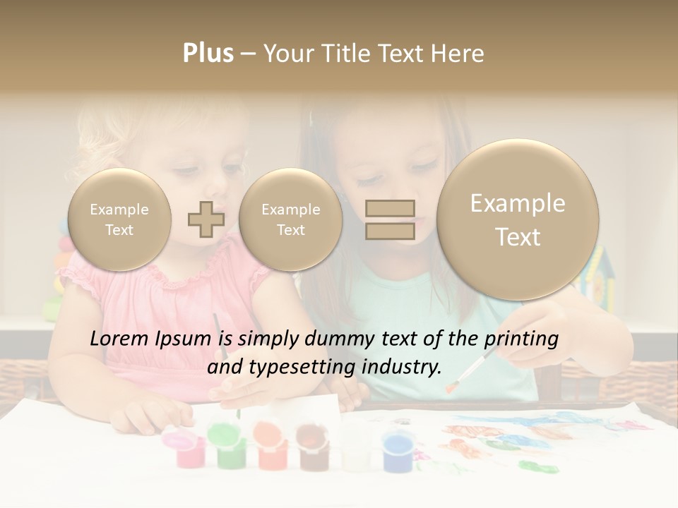 Gorgeous Joy Laughter PowerPoint Template