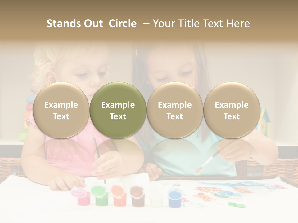 Gorgeous Joy Laughter PowerPoint Template