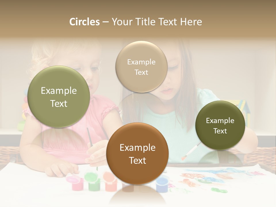 Gorgeous Joy Laughter PowerPoint Template