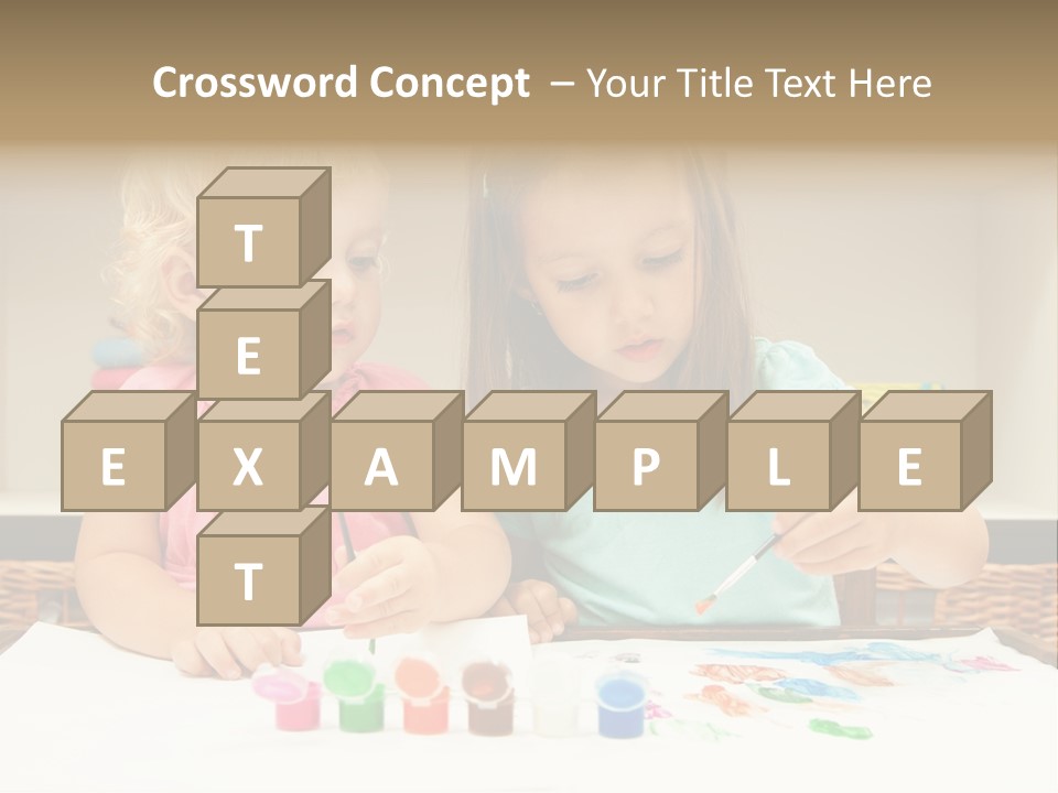 Gorgeous Joy Laughter PowerPoint Template