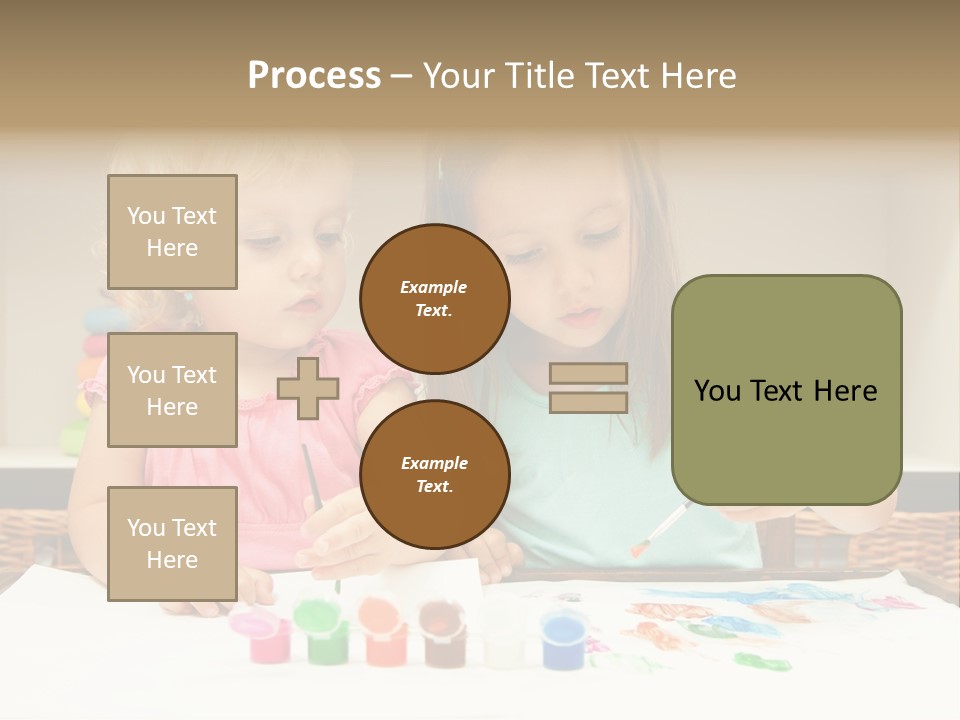 Gorgeous Joy Laughter PowerPoint Template