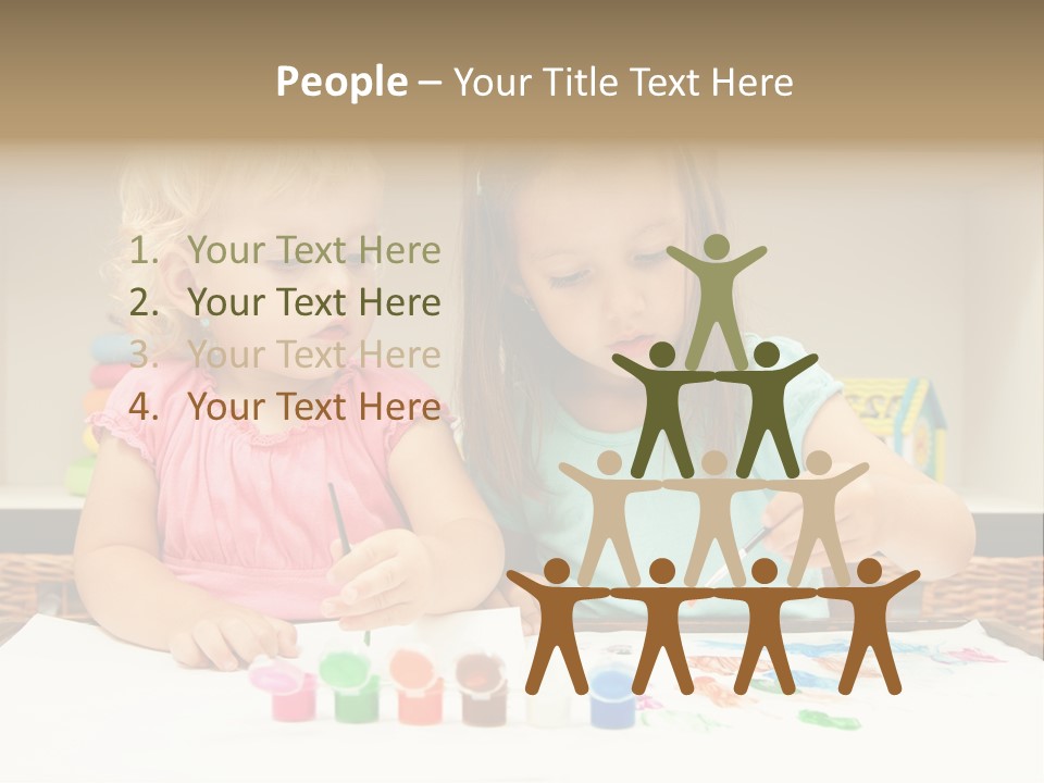 Gorgeous Joy Laughter PowerPoint Template