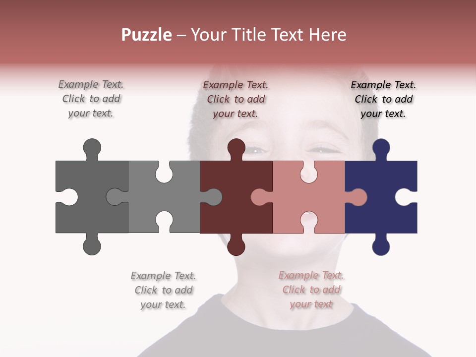 Gorgeous Joy Laughter PowerPoint Template