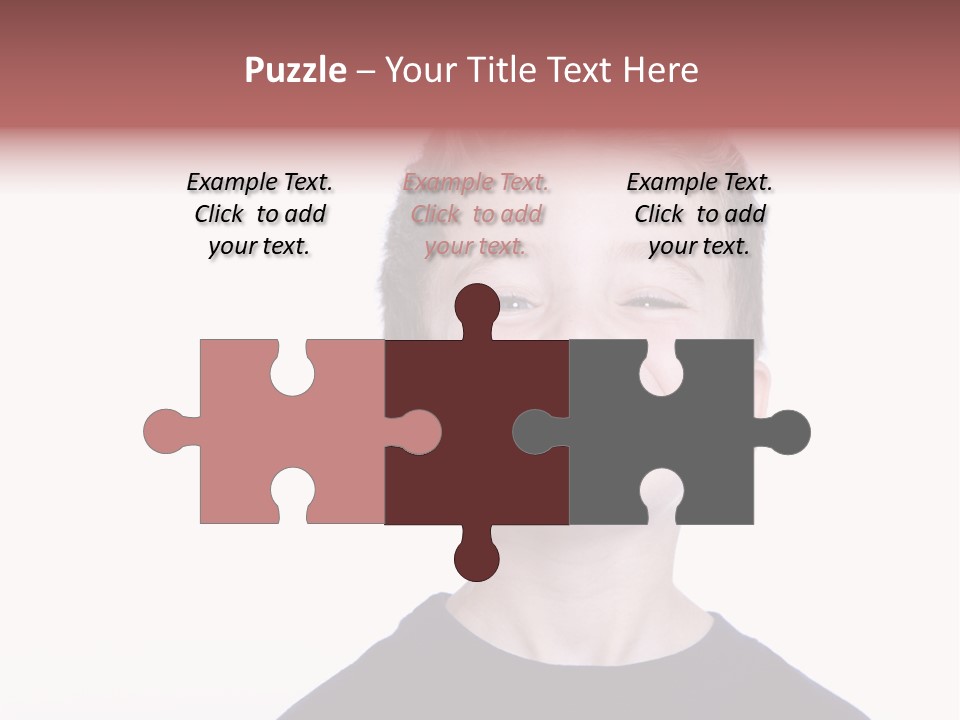 Gorgeous Joy Laughter PowerPoint Template