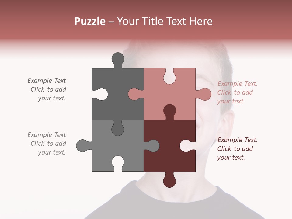 Gorgeous Joy Laughter PowerPoint Template