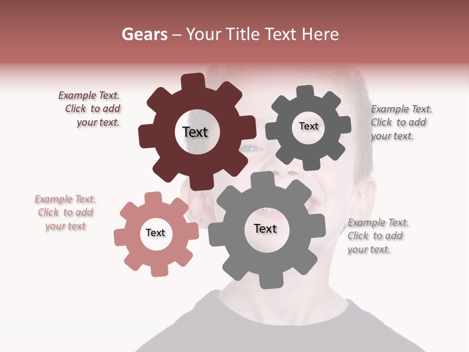 Gorgeous Joy Laughter PowerPoint Template