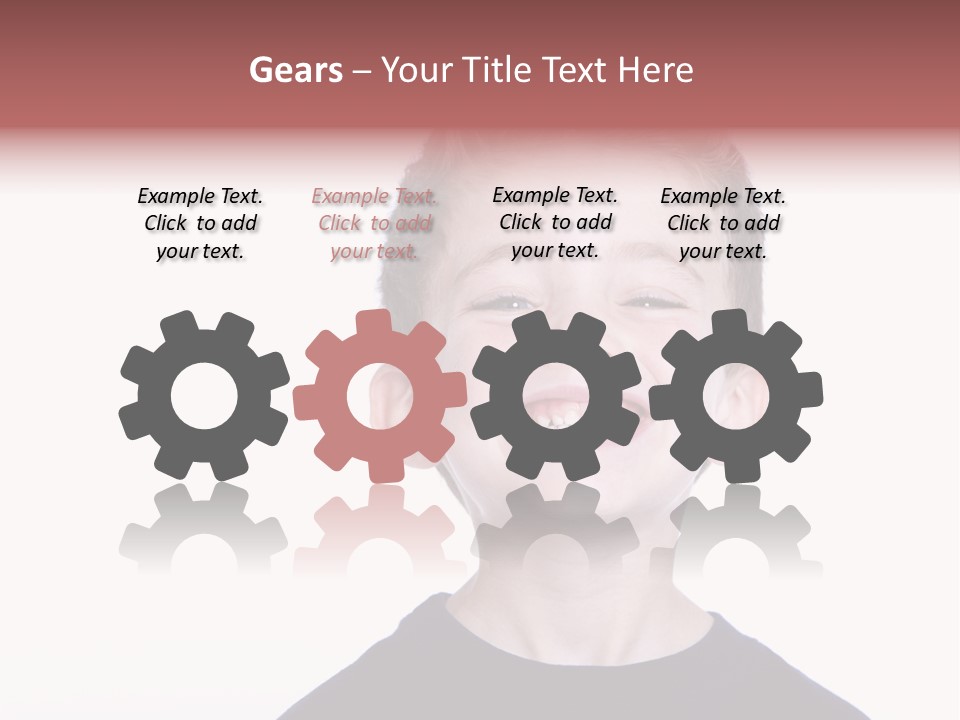 Gorgeous Joy Laughter PowerPoint Template