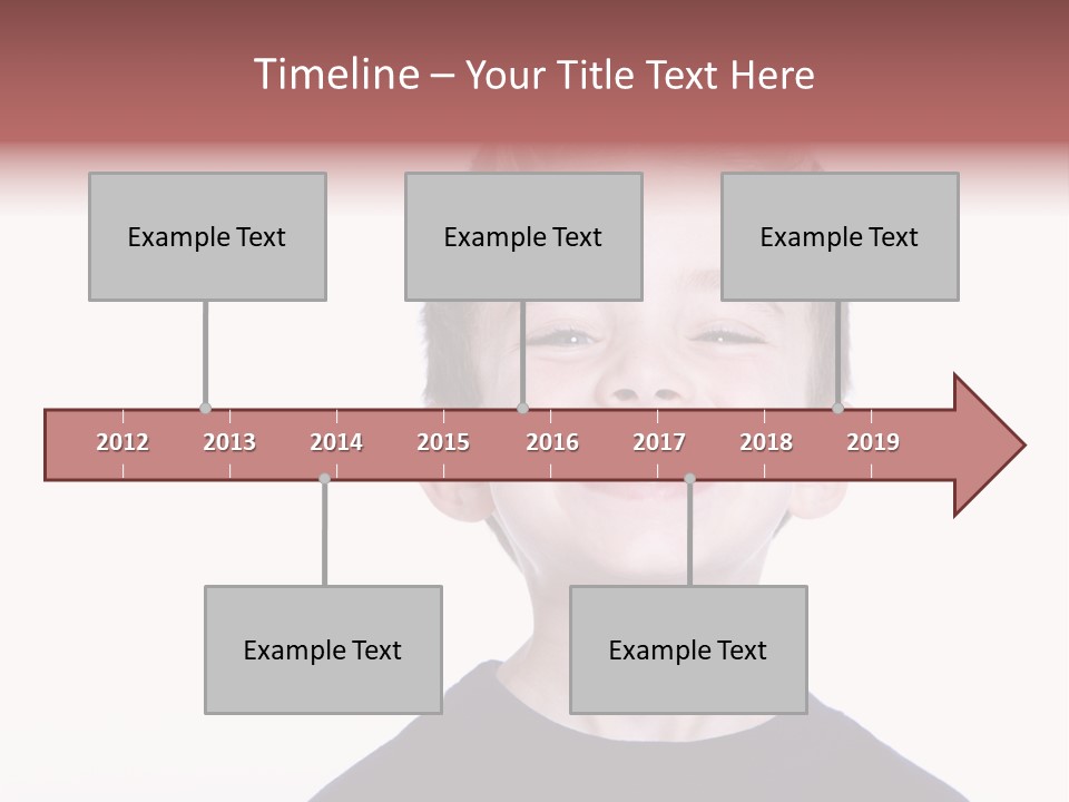 Gorgeous Joy Laughter PowerPoint Template
