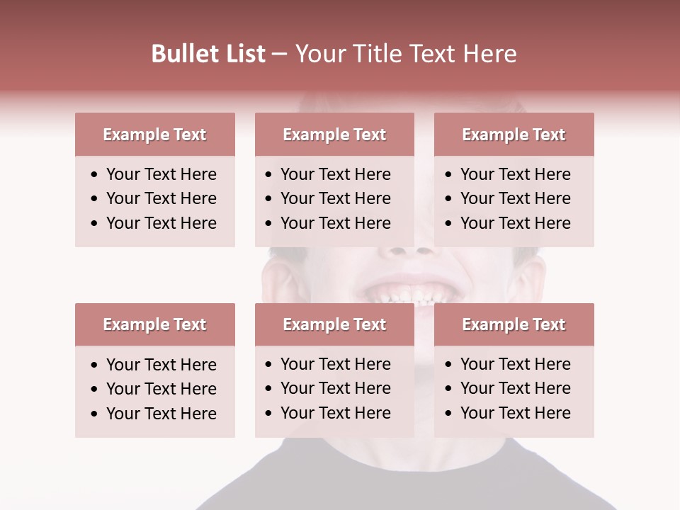 Gorgeous Joy Laughter PowerPoint Template