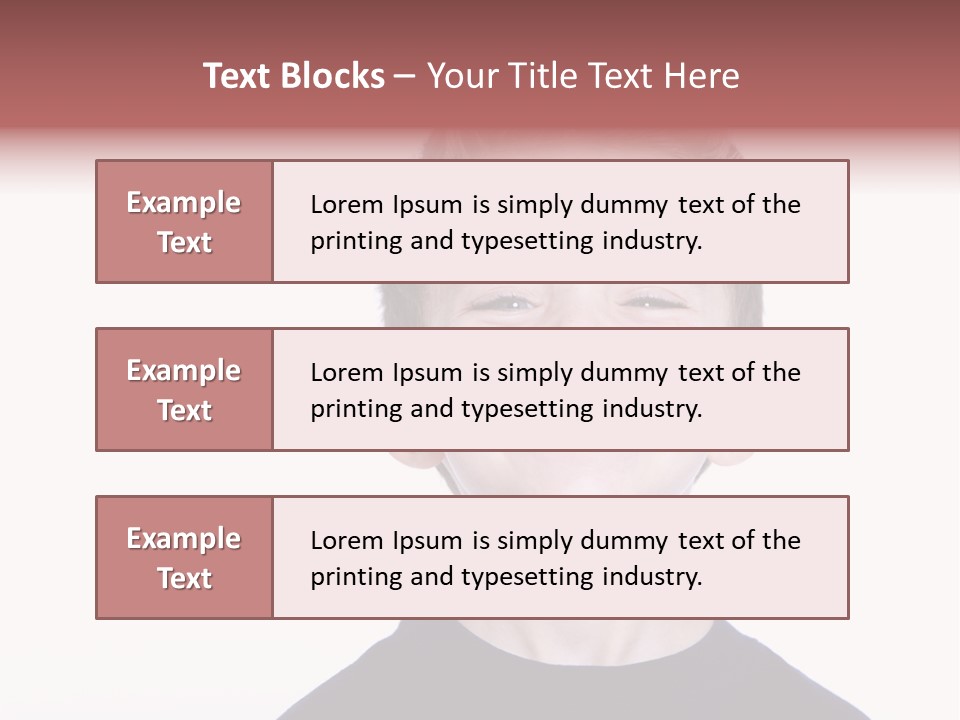 Gorgeous Joy Laughter PowerPoint Template