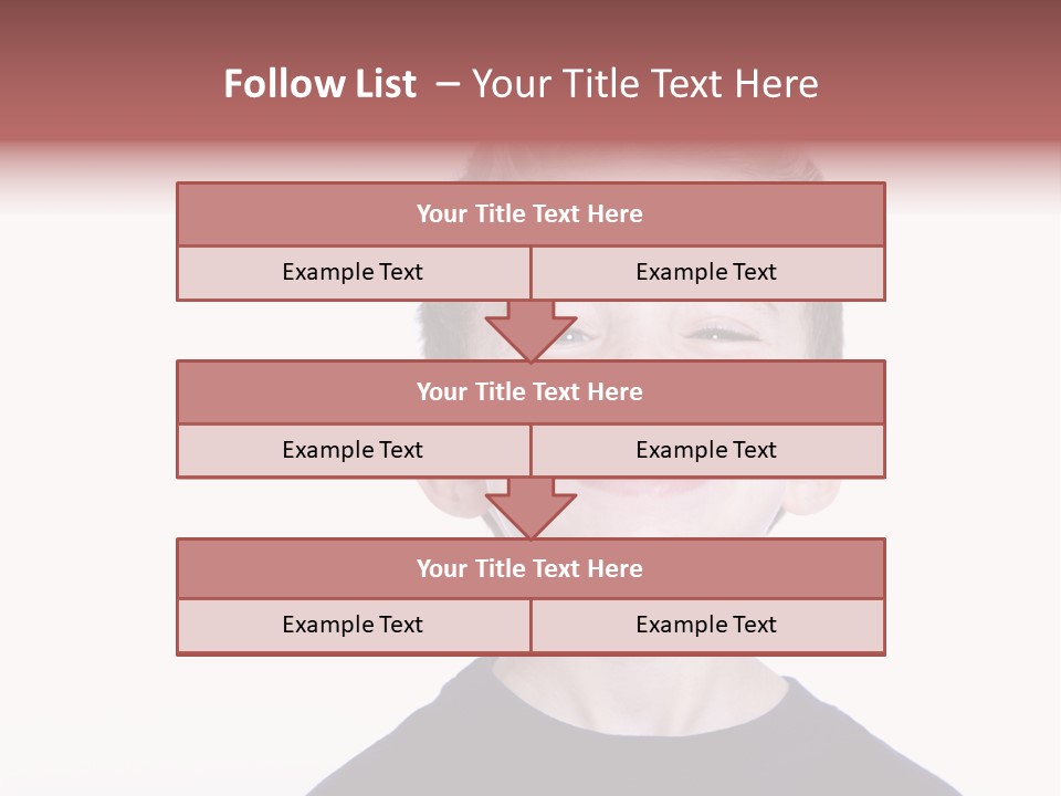 Gorgeous Joy Laughter PowerPoint Template