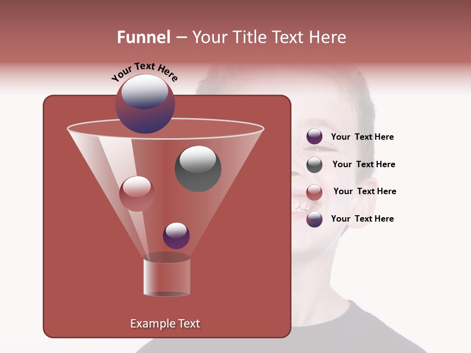 Gorgeous Joy Laughter PowerPoint Template