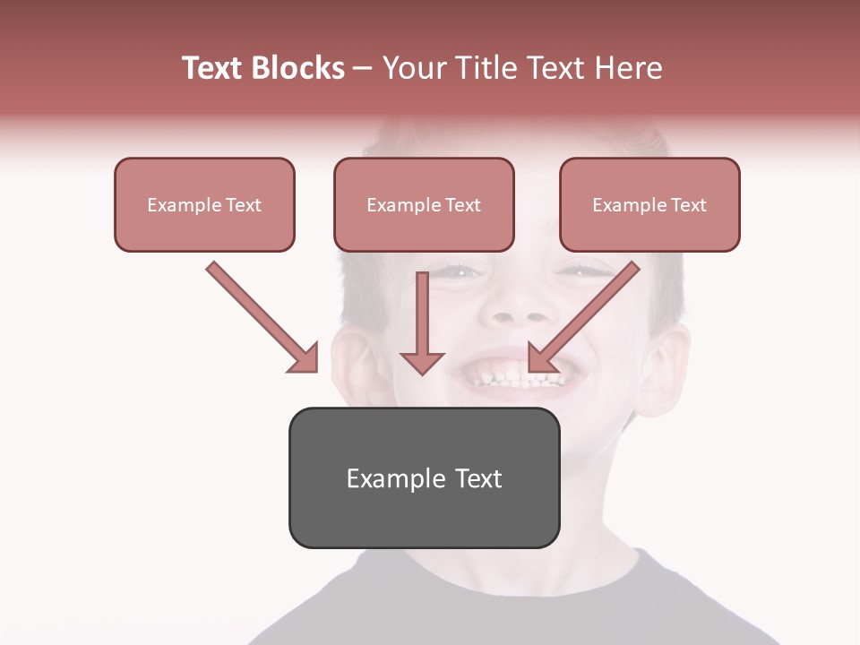 Gorgeous Joy Laughter PowerPoint Template