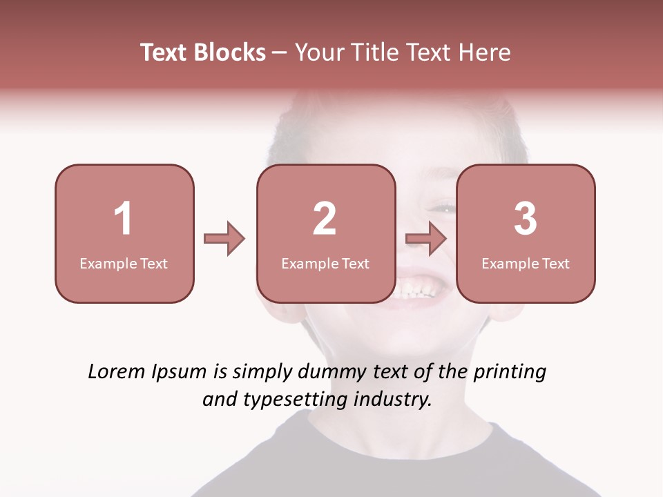 Gorgeous Joy Laughter PowerPoint Template