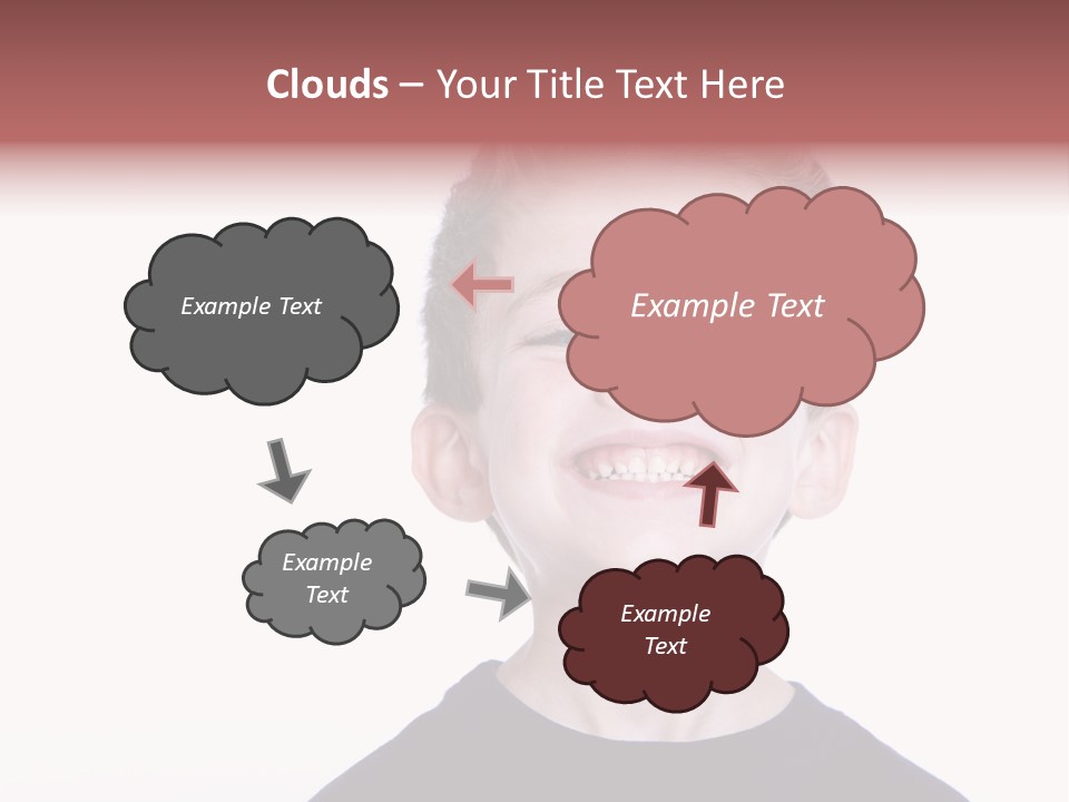 Gorgeous Joy Laughter PowerPoint Template